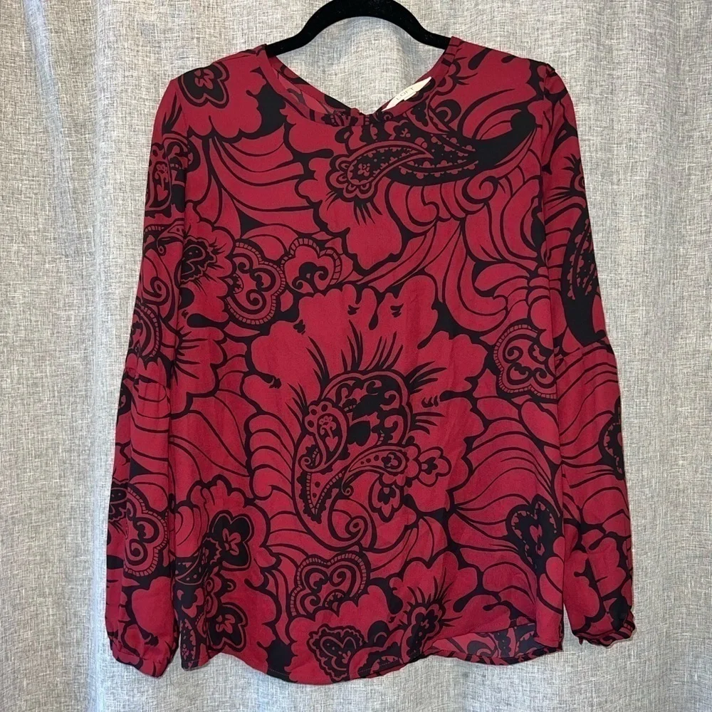 Women's Ann Taylor Loft Top Medium - Picture 2 of 7